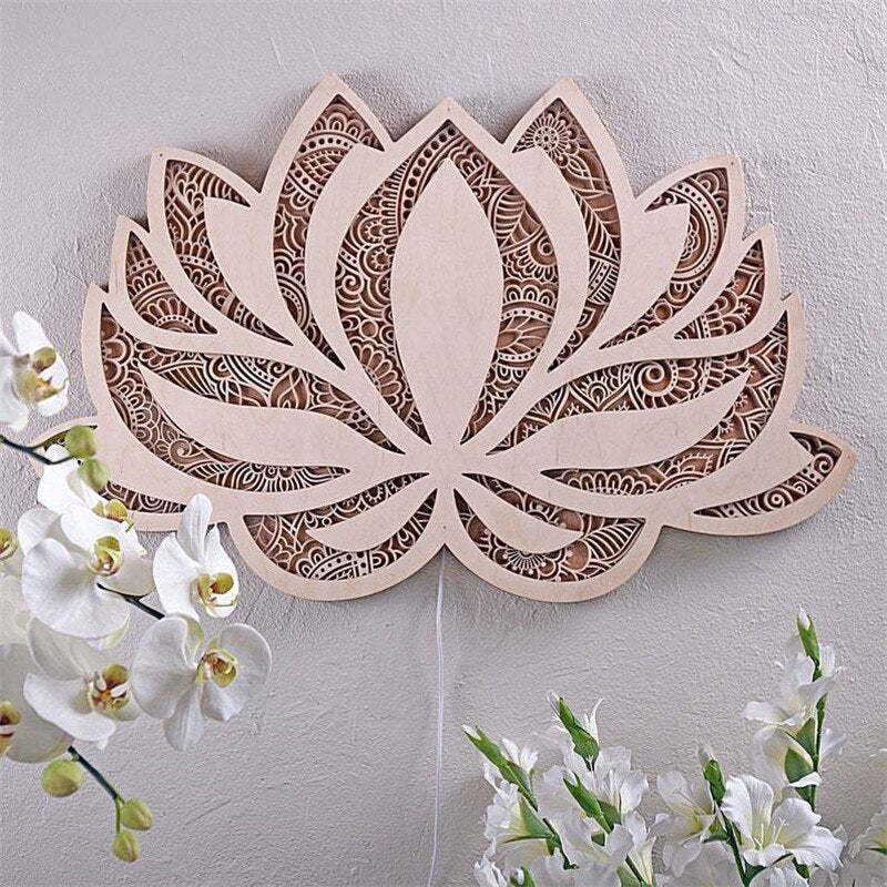 Junips | Spiritual Lotus Wall Lamp