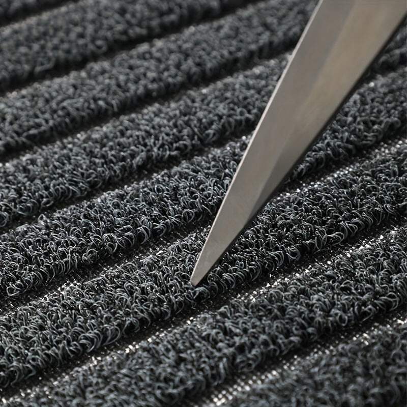 Junips | All-Season Weatherproof Doormat – Abrasion-Resistant Striped Doormat, Non-Slip, Stain and Fade Resistant, Low Profile Mat for Indoor and Outdoor