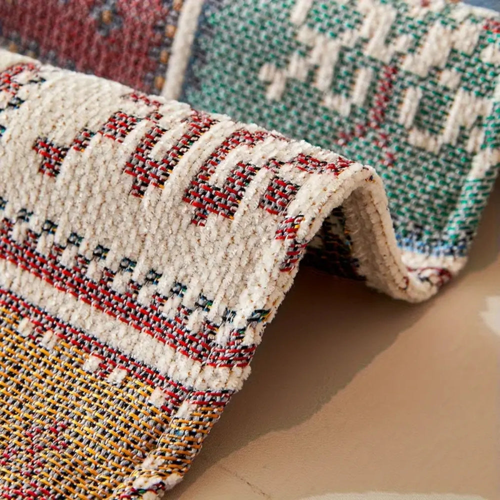 Junips | Geneva Boho Knitted Sofa Cover