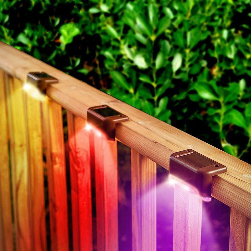 Junips | Waterproof Stair Solar Lights for Outdoors (4 pieces)