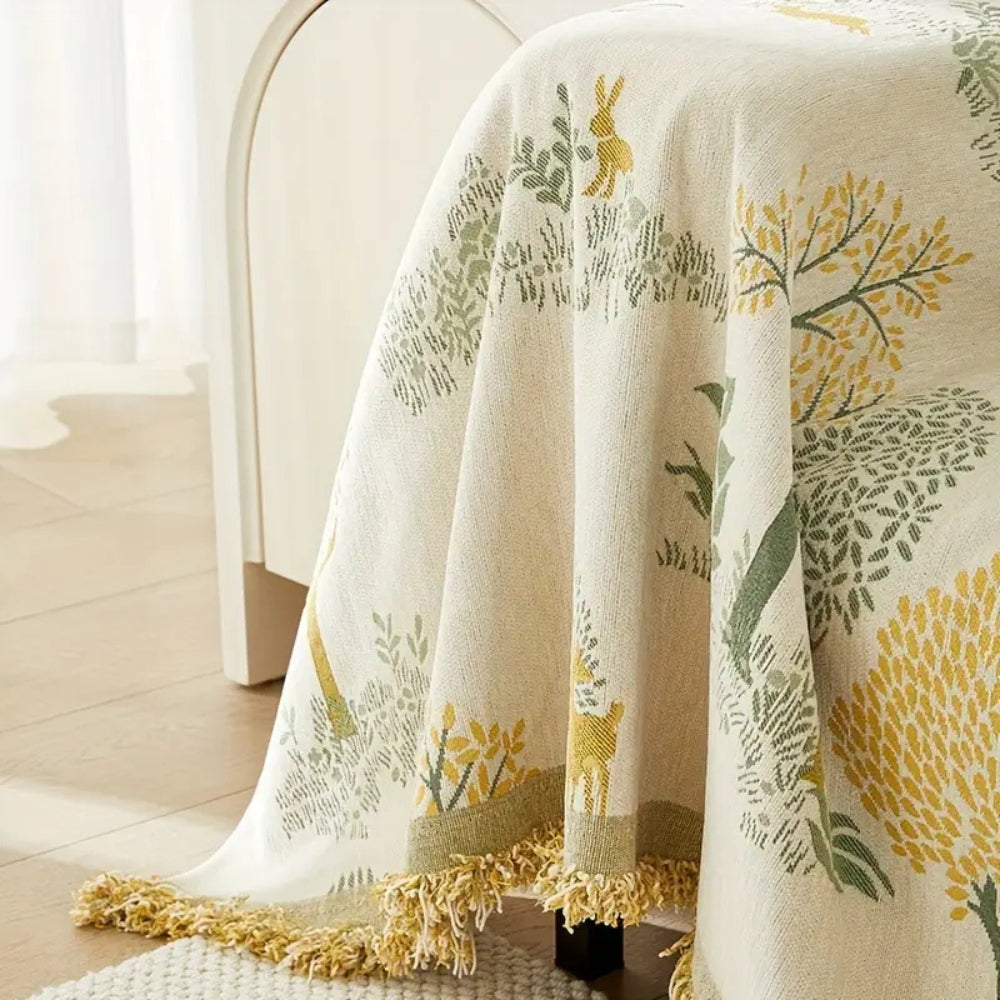 Junips | Eden Grove Chenille Sofa Cover