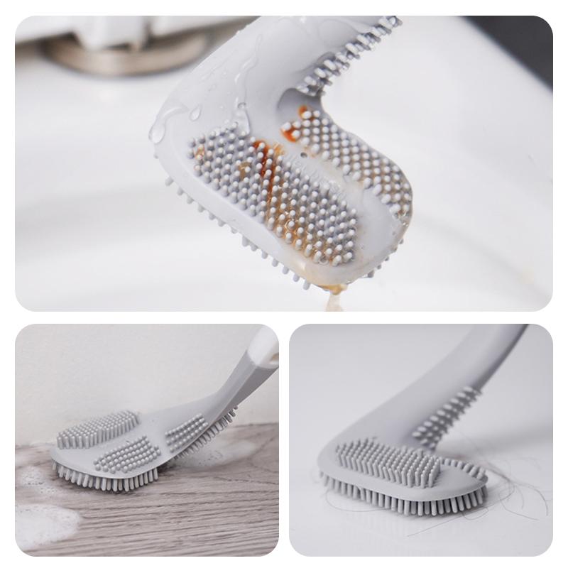 Junips | Longer Grip Flexible Silicone Golf Toilet Brush