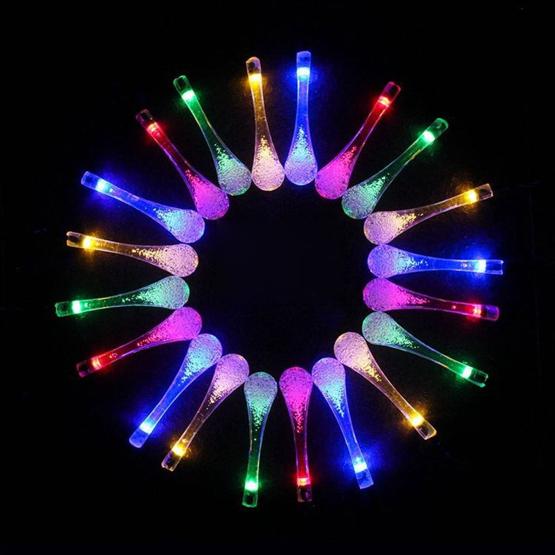 Junips | Solar Water Droplet String Lights
