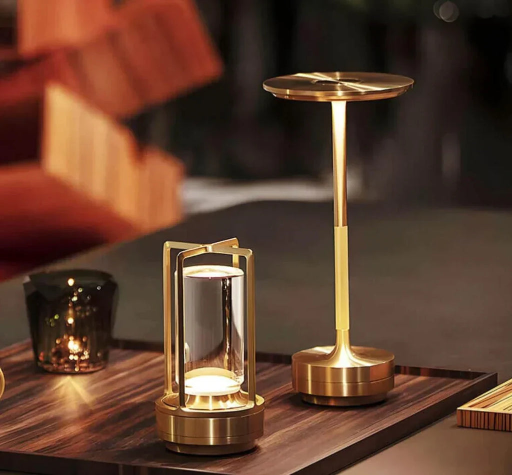 Junips | Waterproof and Portable Crystal Table Lamp - AuroraGlow