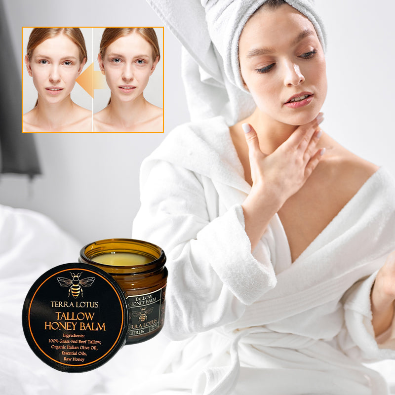 Junips | Beef fat beeswax and honey face cream