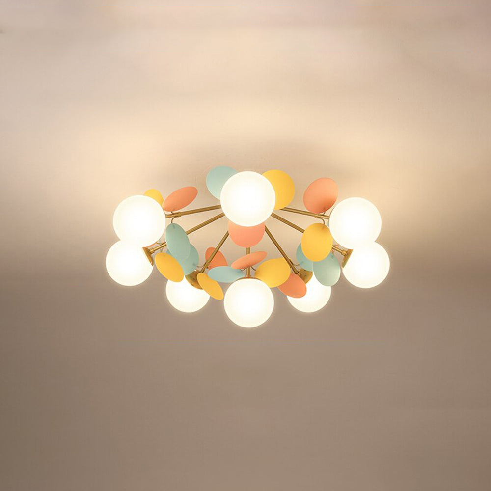 Junips | Flower Branch Chandelier Living Room