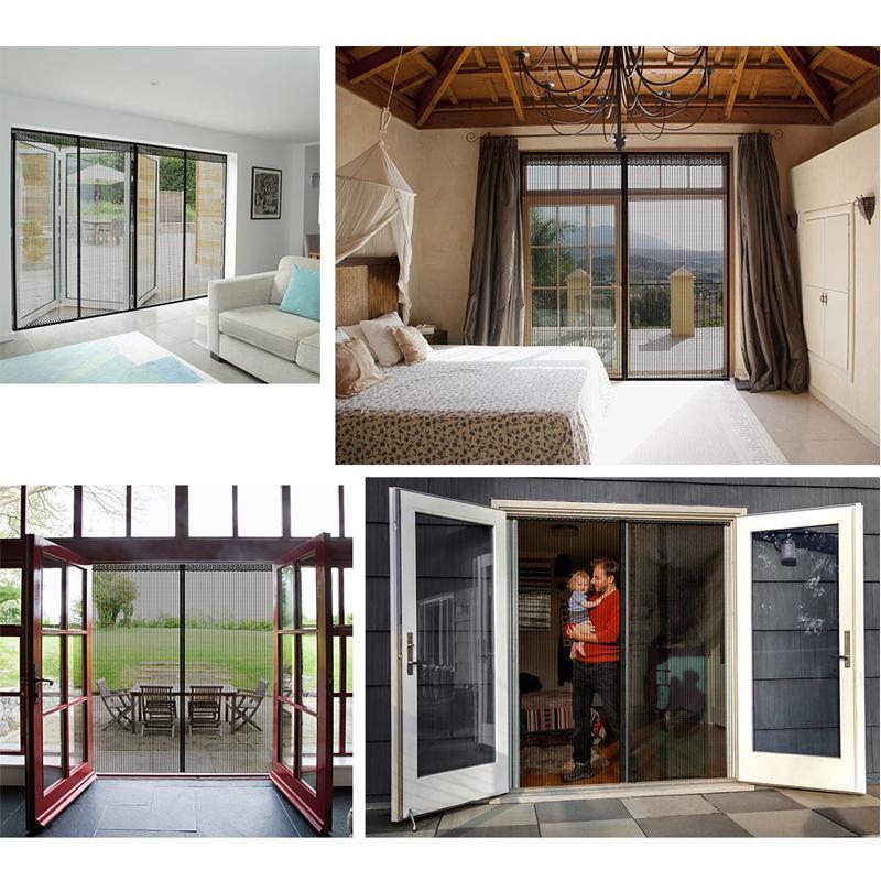 Junips | Magnetic Fly Screen Door with Velcro Closure