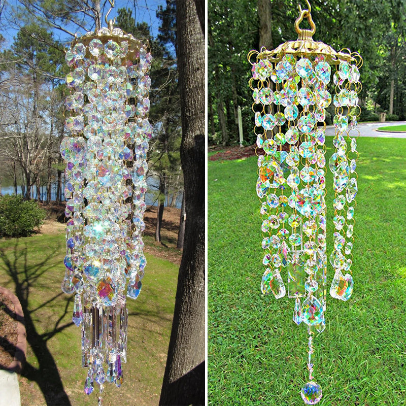Junips | Aurora Crystal Glass Wind Chime