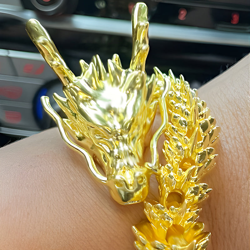 Junips | Golden Dragon with Movable Joints