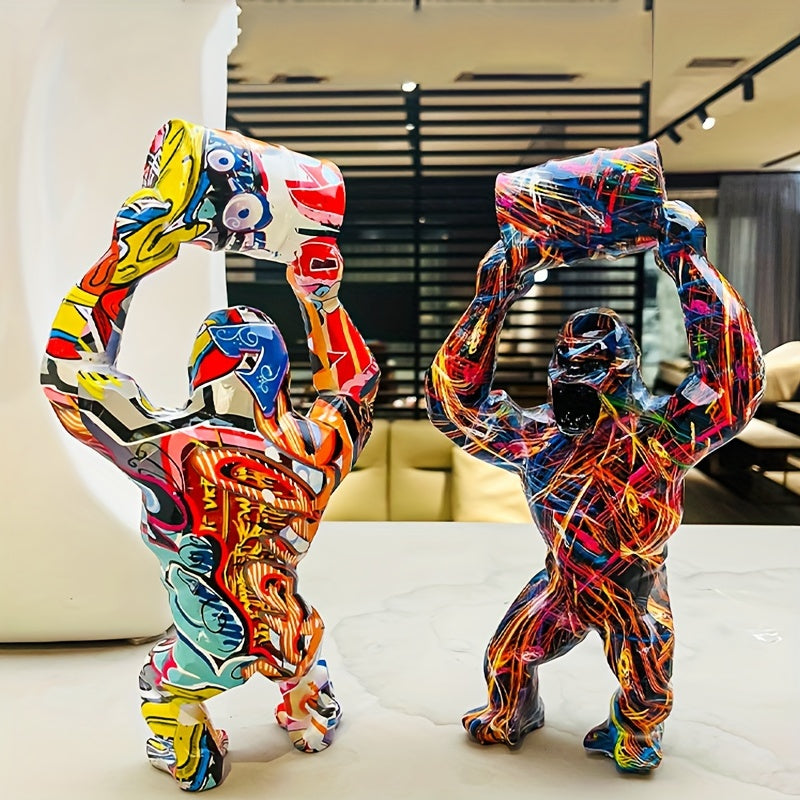 Junips | Luxury Graffiti Donkey Kong Barrel Sculpture