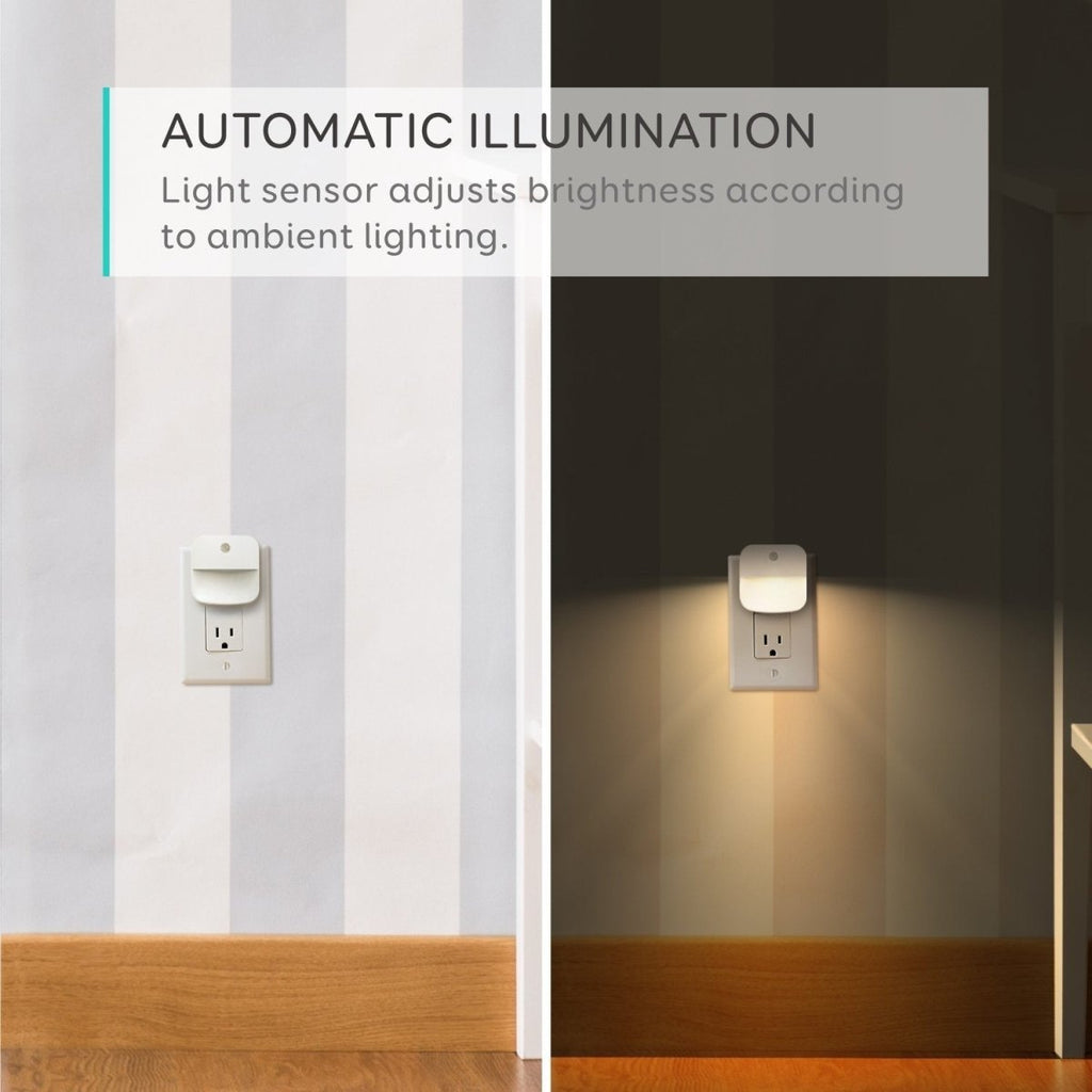 Junips | Energy-saving socket night lights with auto sensor (6-pack)