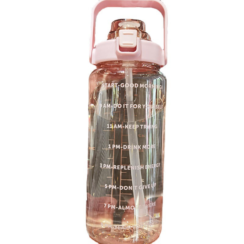 Junips | Large Plastic Cup Portable Water Bottle