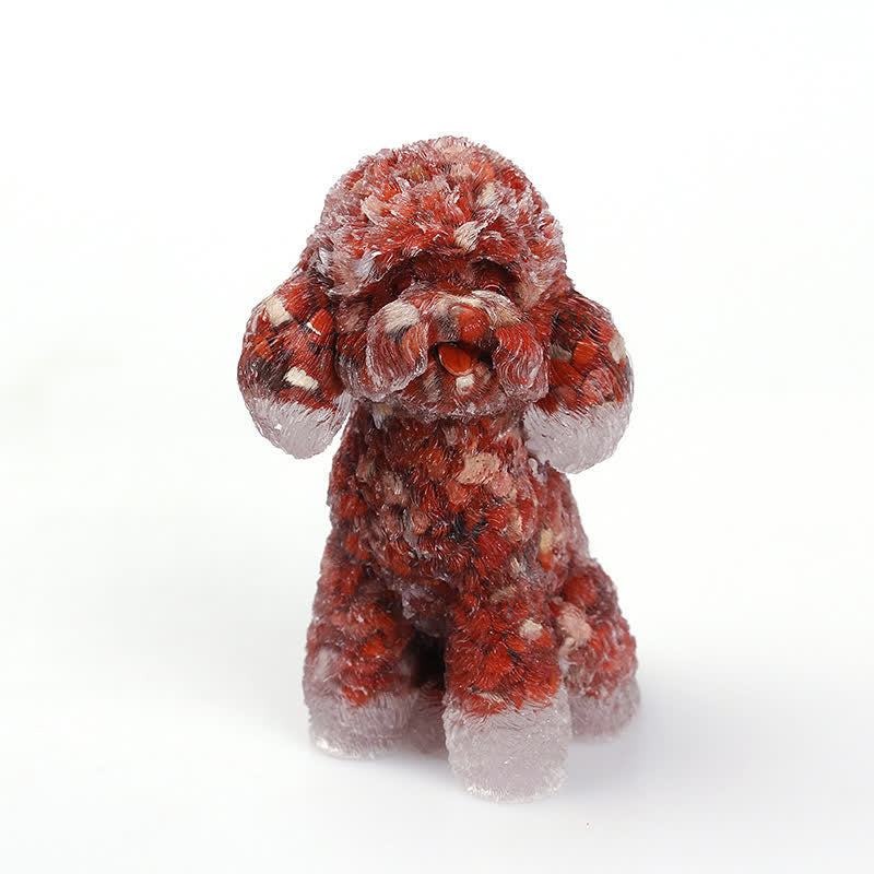 Junips | Frendorf Natural Crystal Poodle Gemstone Decoration