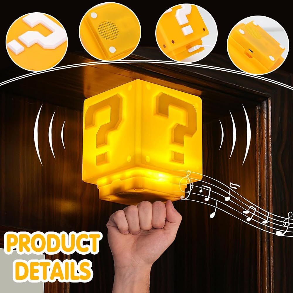 Junips | Super Mario 3D LED Question Block Night Light