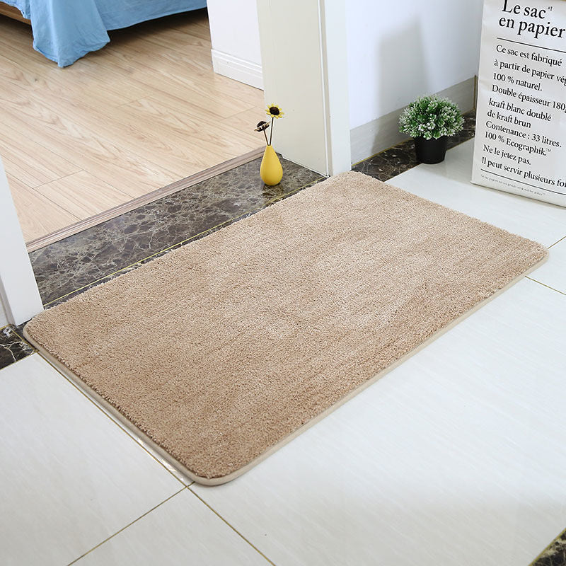 Junips | Feblilac Solid Color Tufted Bath Mat, Multiple Sizes Bath Mat, Pure Non-Slip Bath Mat