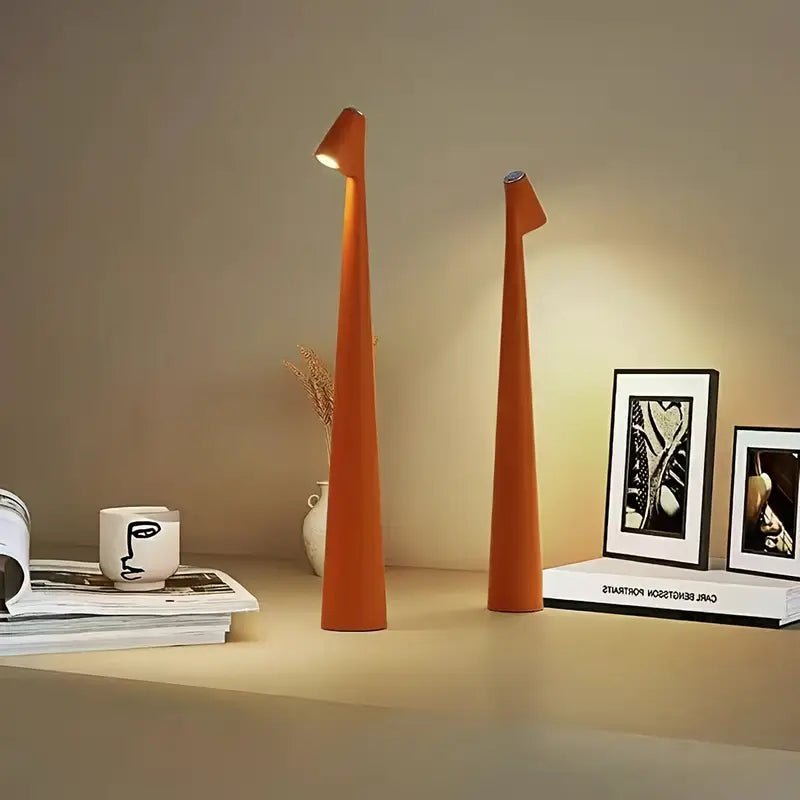 Junips | Table Lamp Modern Red Metal LED Light