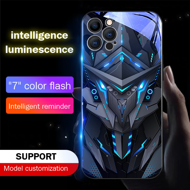 Junips | Cool Mecha Apple Smart Flash Phone Case