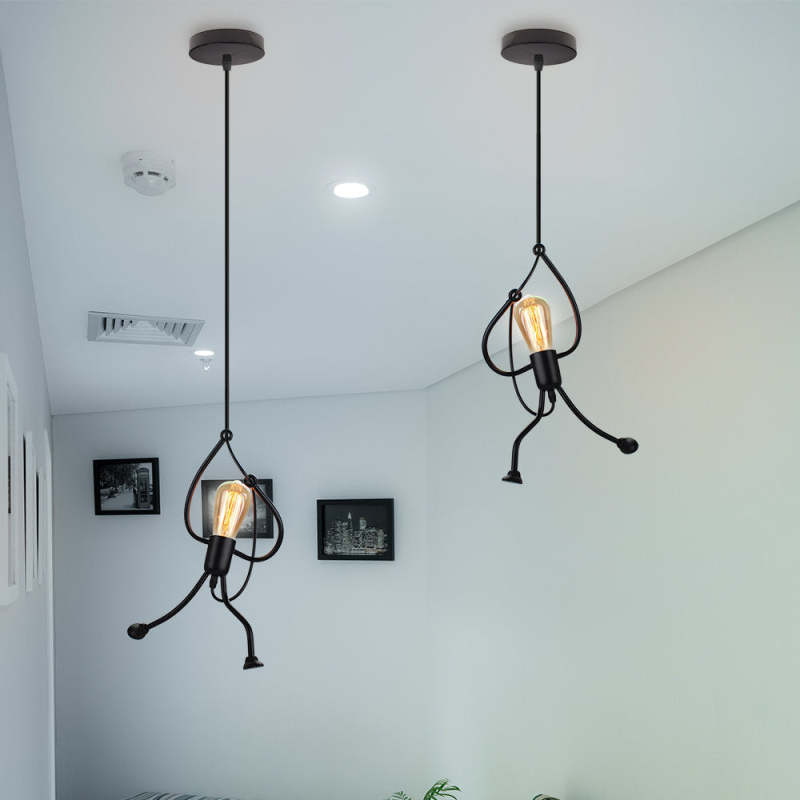 Junips | Retro Iron Man Pendant Light