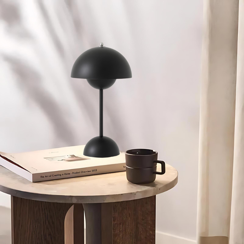 Junips | ModernLamp | Modern table lamp in mushroom design with touch control