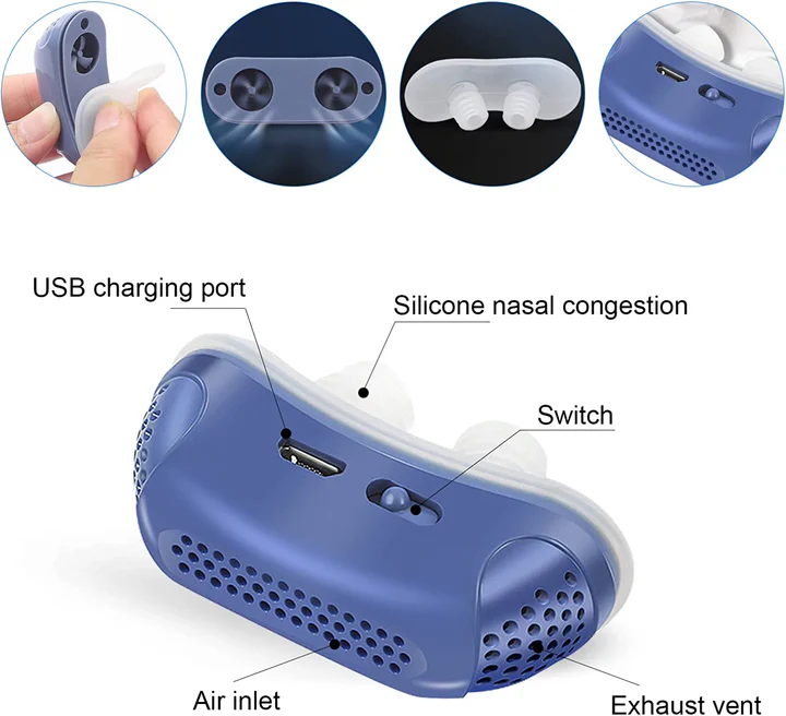 Junips | Micro CPAP Sleep Apnea Machine for Travel & Anti-Snoring - CPAP Alternative