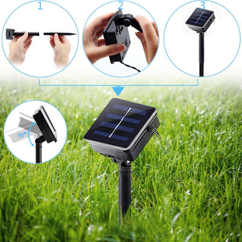 Junips | Solar Water Droplet String Lights
