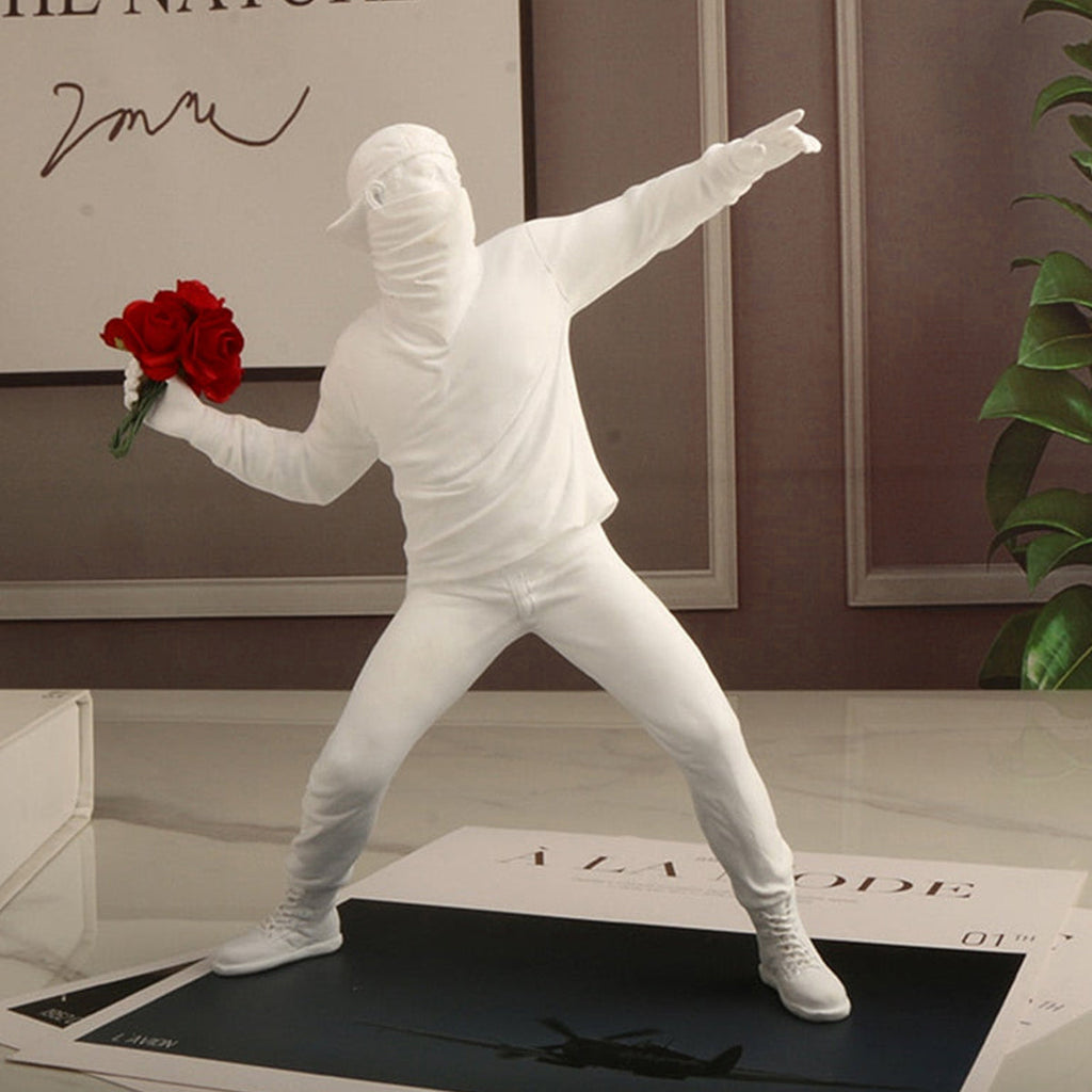 Junips | Banksy Flower Rioter