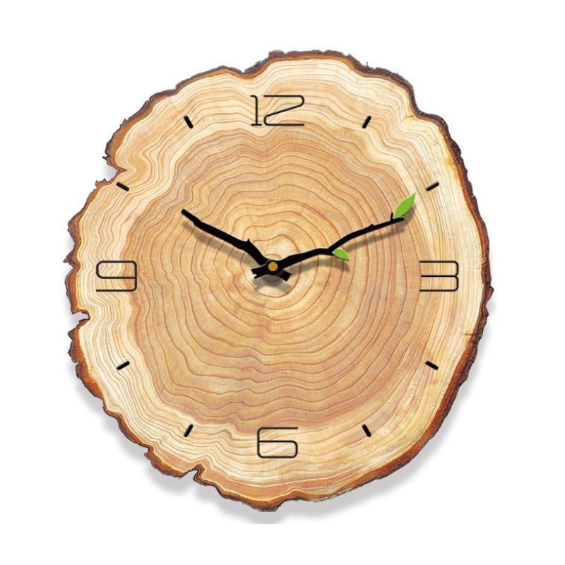 Junips | Wooden Annual Rings Wall Clock