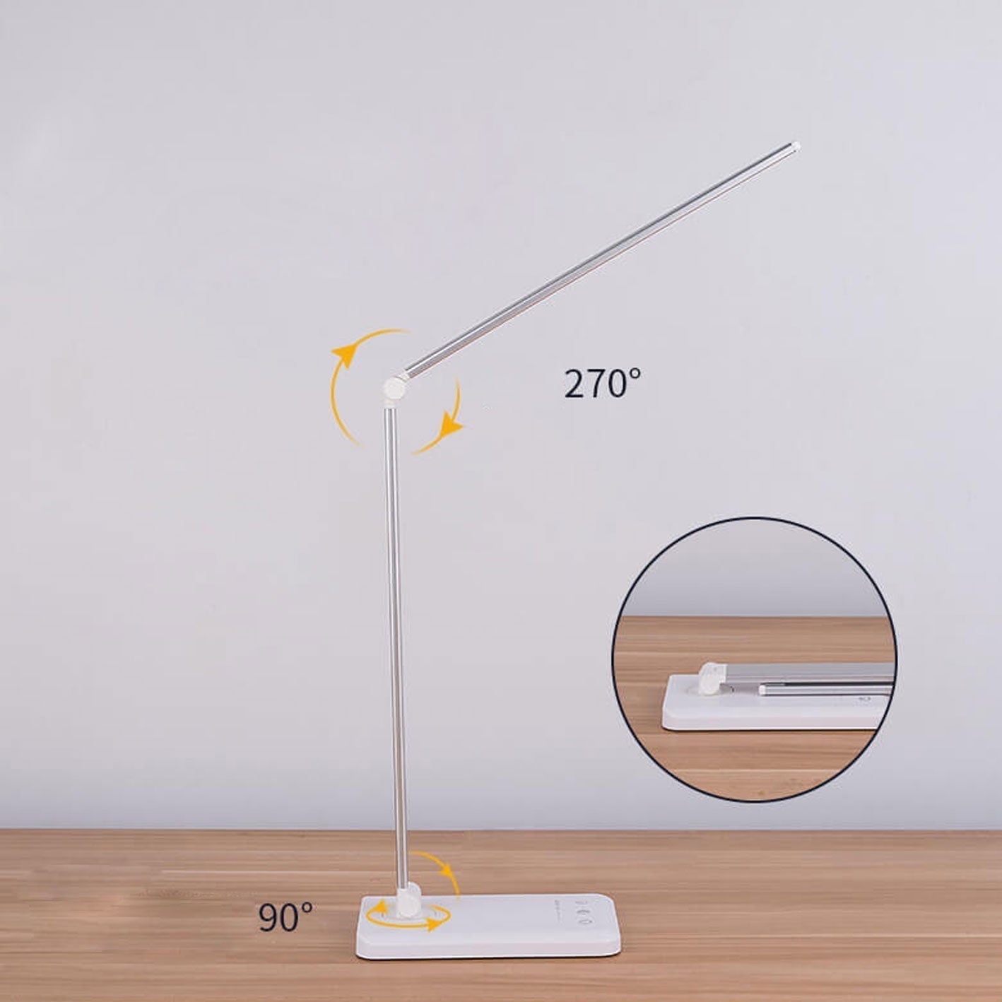 Junips | Nordic Creative Foldable Touch Dimmable LED Desk Lamp