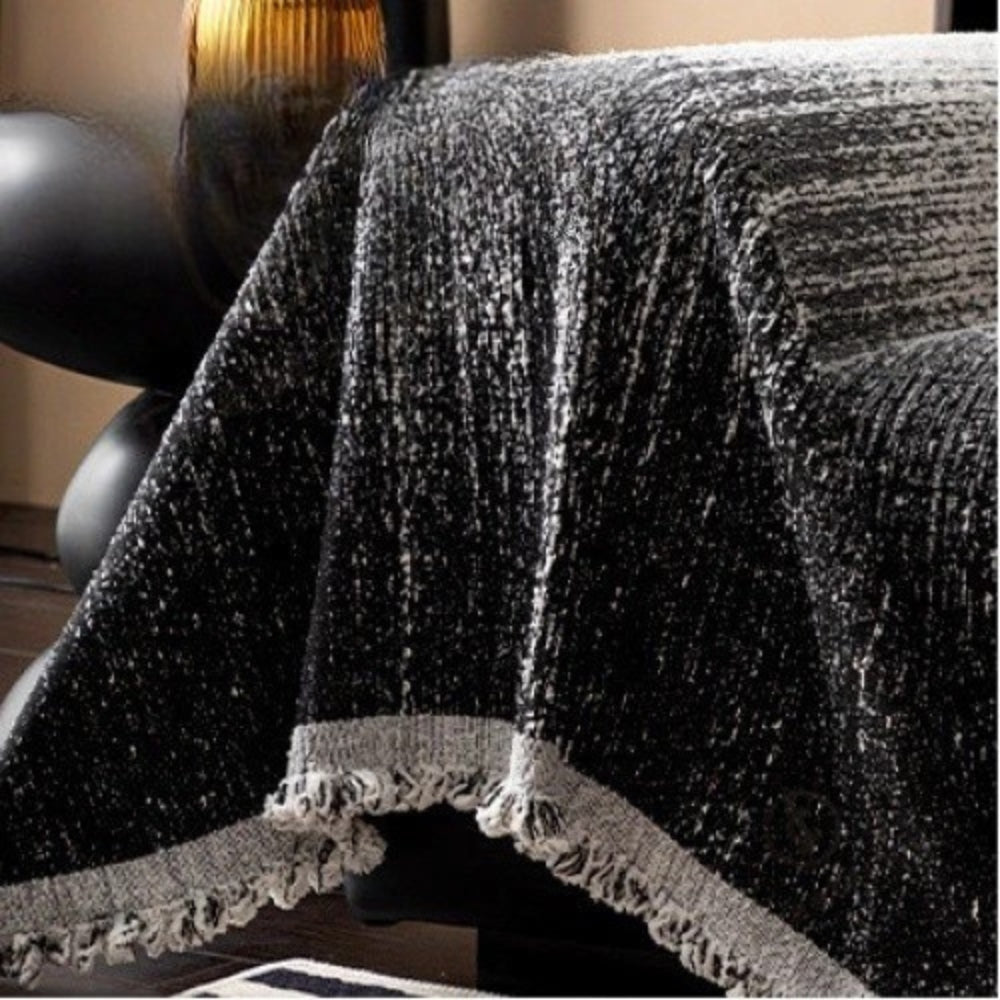 Junips | Neutral Tone Chenille Sofa Cover