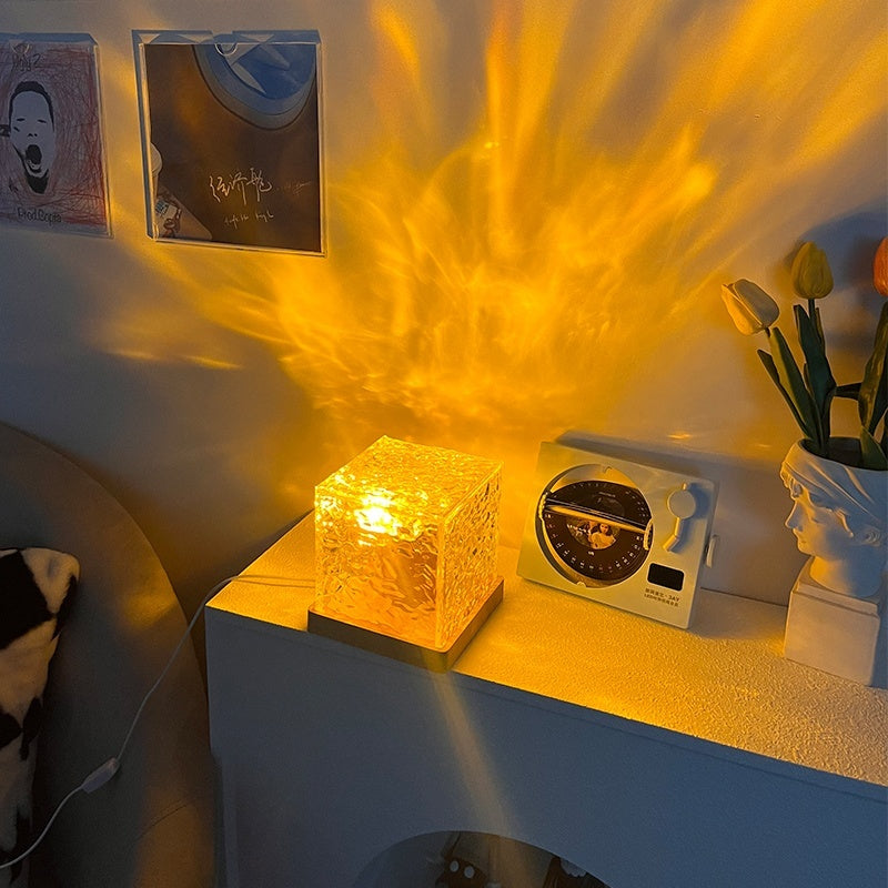 Junips | LED Table Lamp with Water Wave Effect