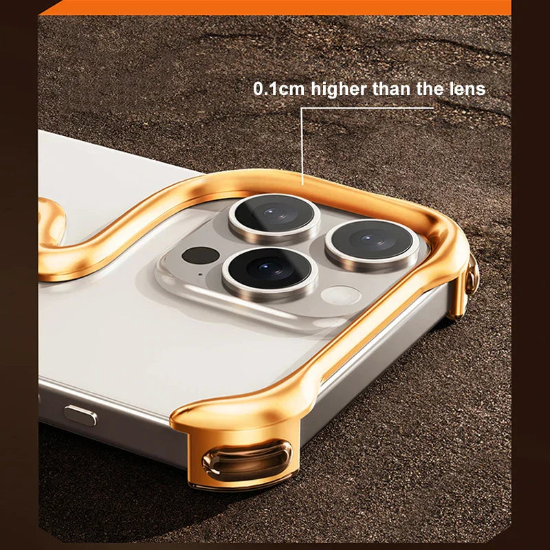 Junips | Frameless Metal Track Bumper iPhone Case
