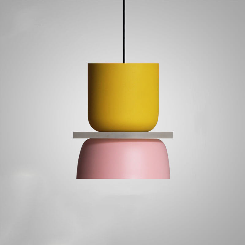 Junips | Nordic Colorful Macaron 1-Light LED Pendant Light