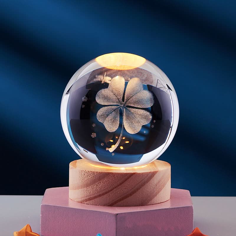 Junips | Elegant 3D LED Night Light with Sparkling Star Effect
