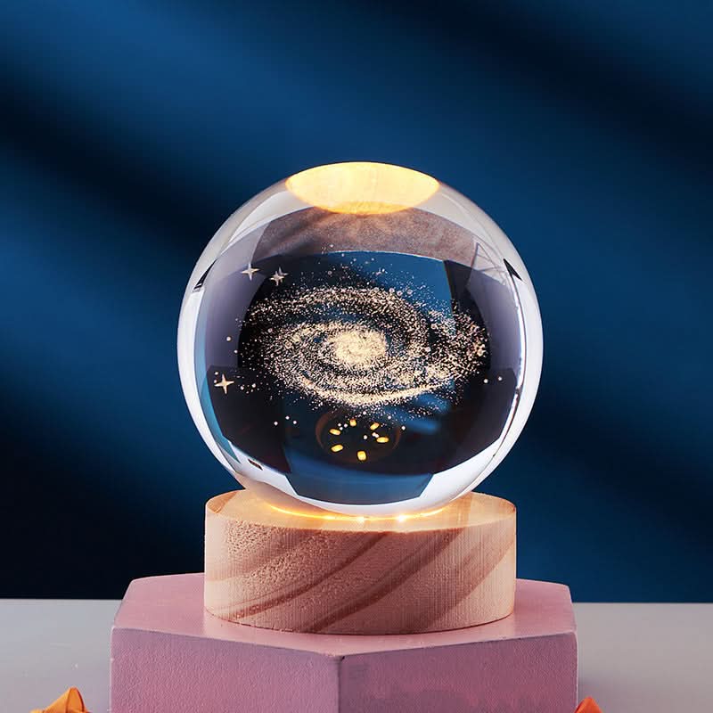 Junips | Elegant 3D LED Night Light with Sparkling Star Effect