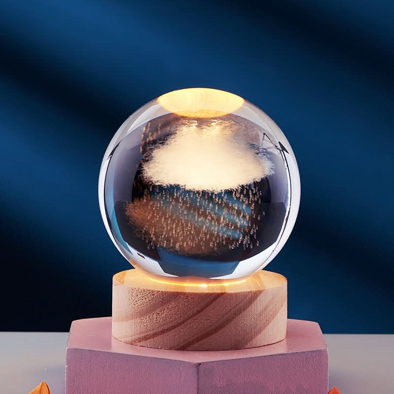 Junips | Elegant 3D LED Night Light with Sparkling Star Effect