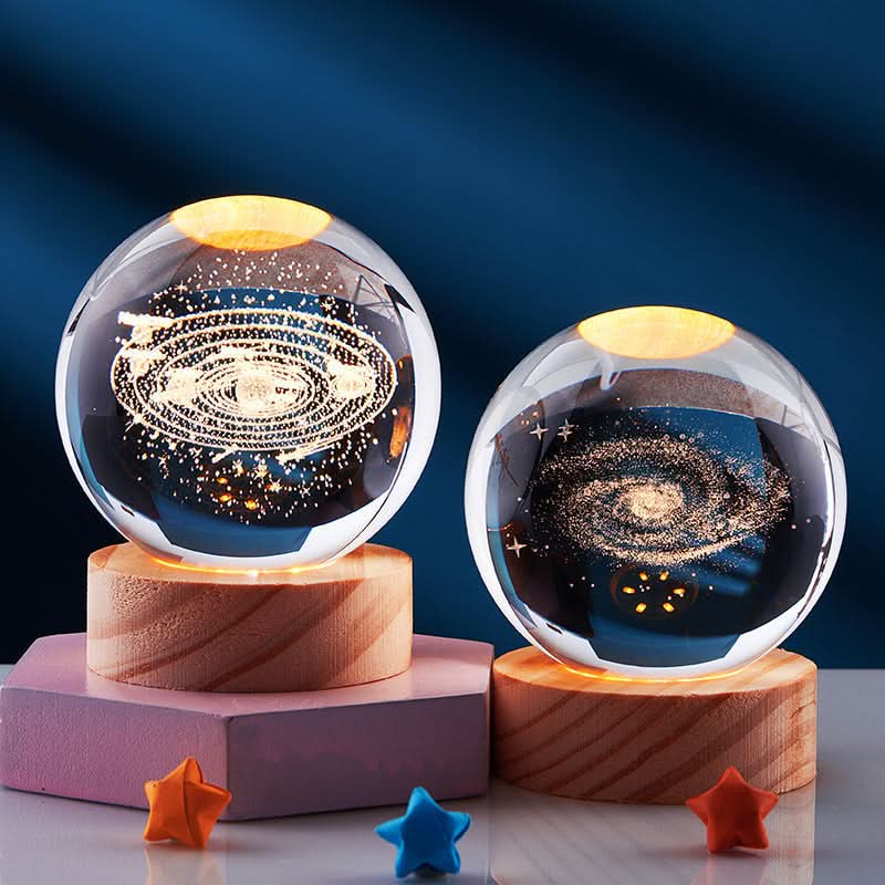 Junips | Elegant 3D LED Night Light with Sparkling Star Effect