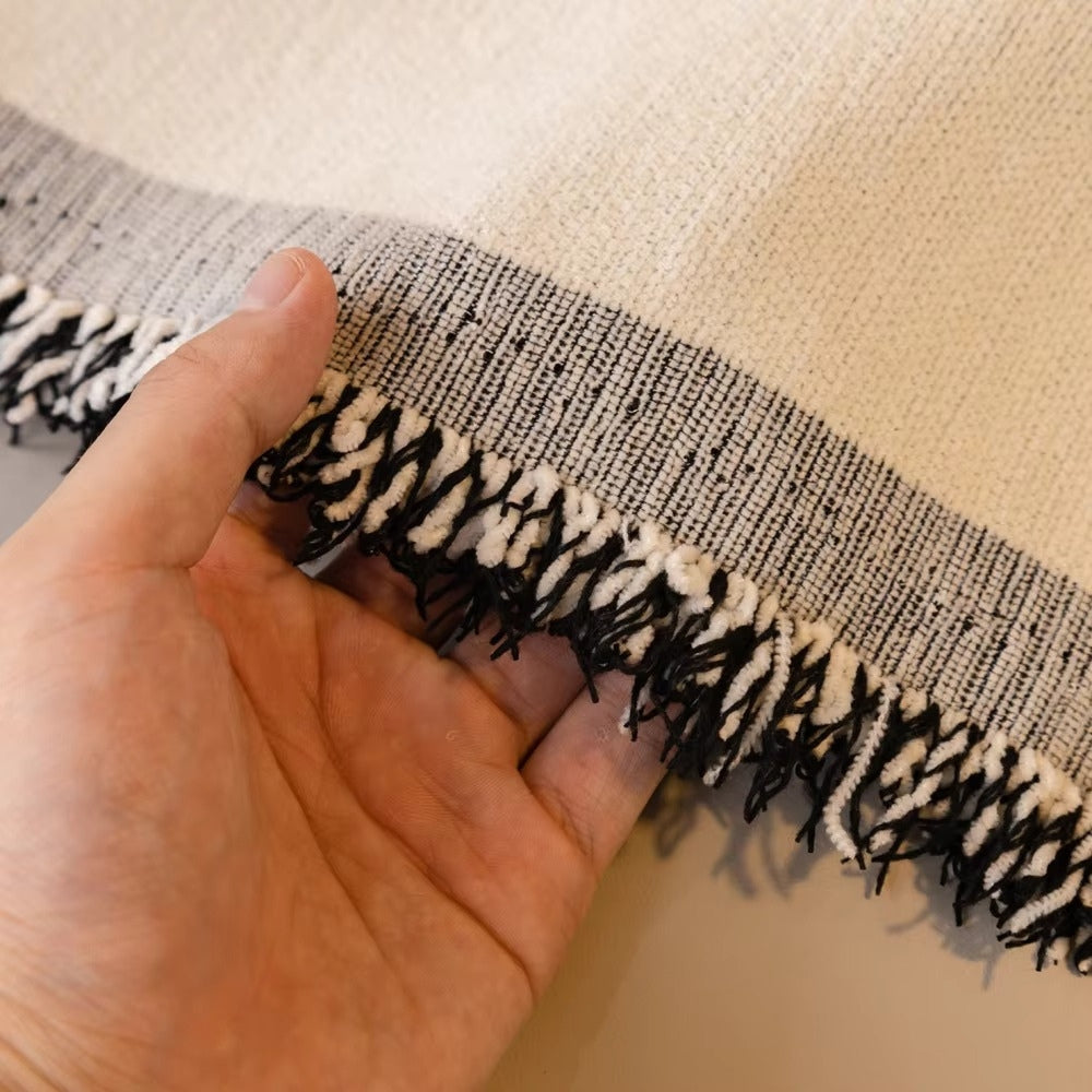 Junips | Abstract Brushstroke Chenille Sofa Cover