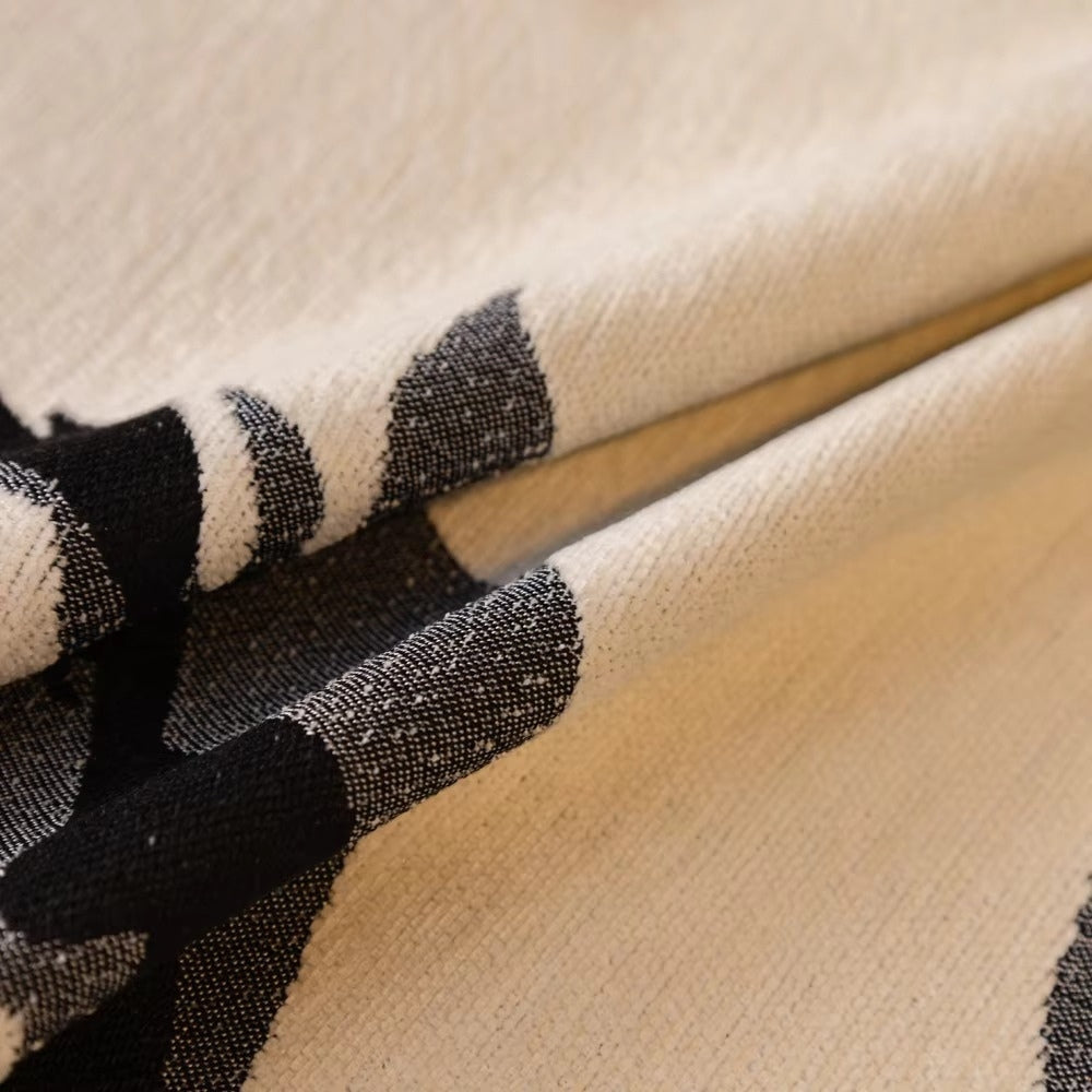 Junips | Abstract Brushstroke Chenille Sofa Cover