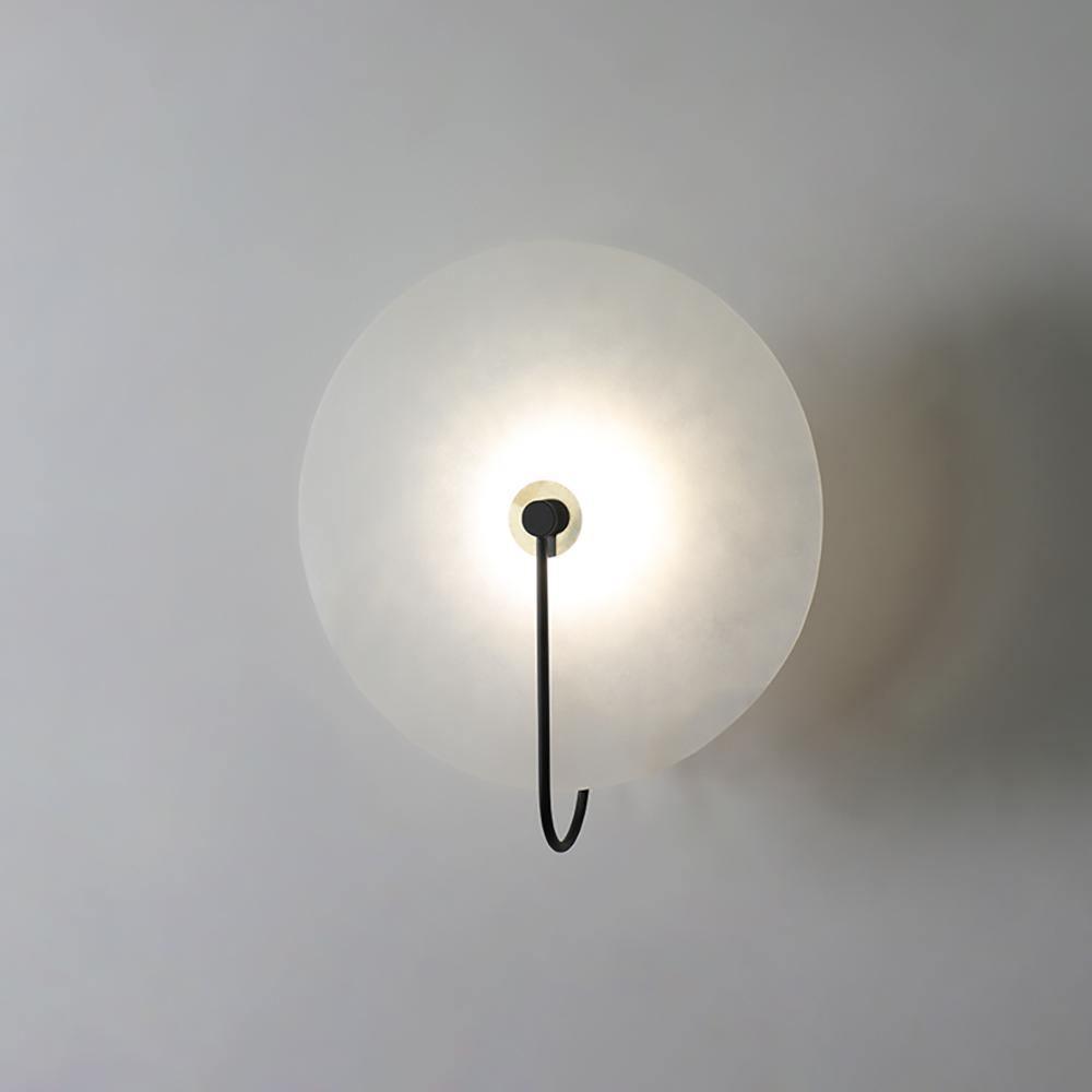 Junips | White Alabaster Wall Lamp
