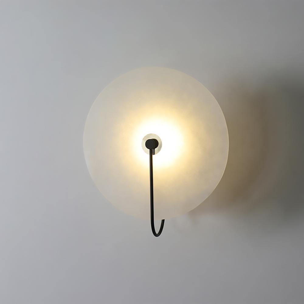 Junips | White Alabaster Wall Lamp