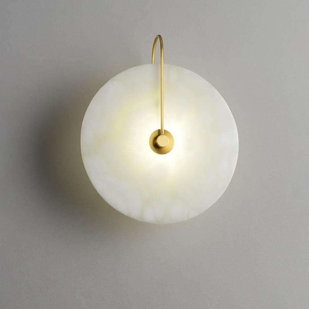 Junips | White Alabaster Wall Lamp