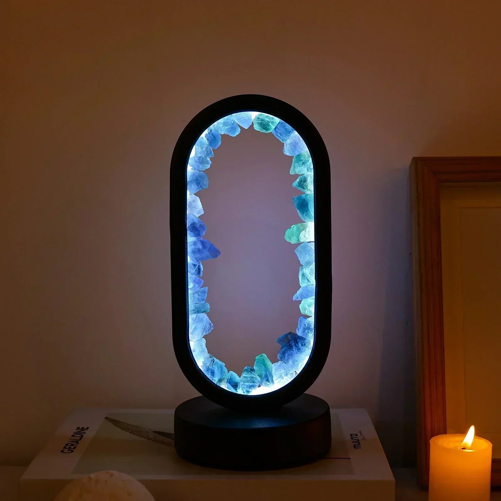 Junips | Table lamp with crystal ambient light design