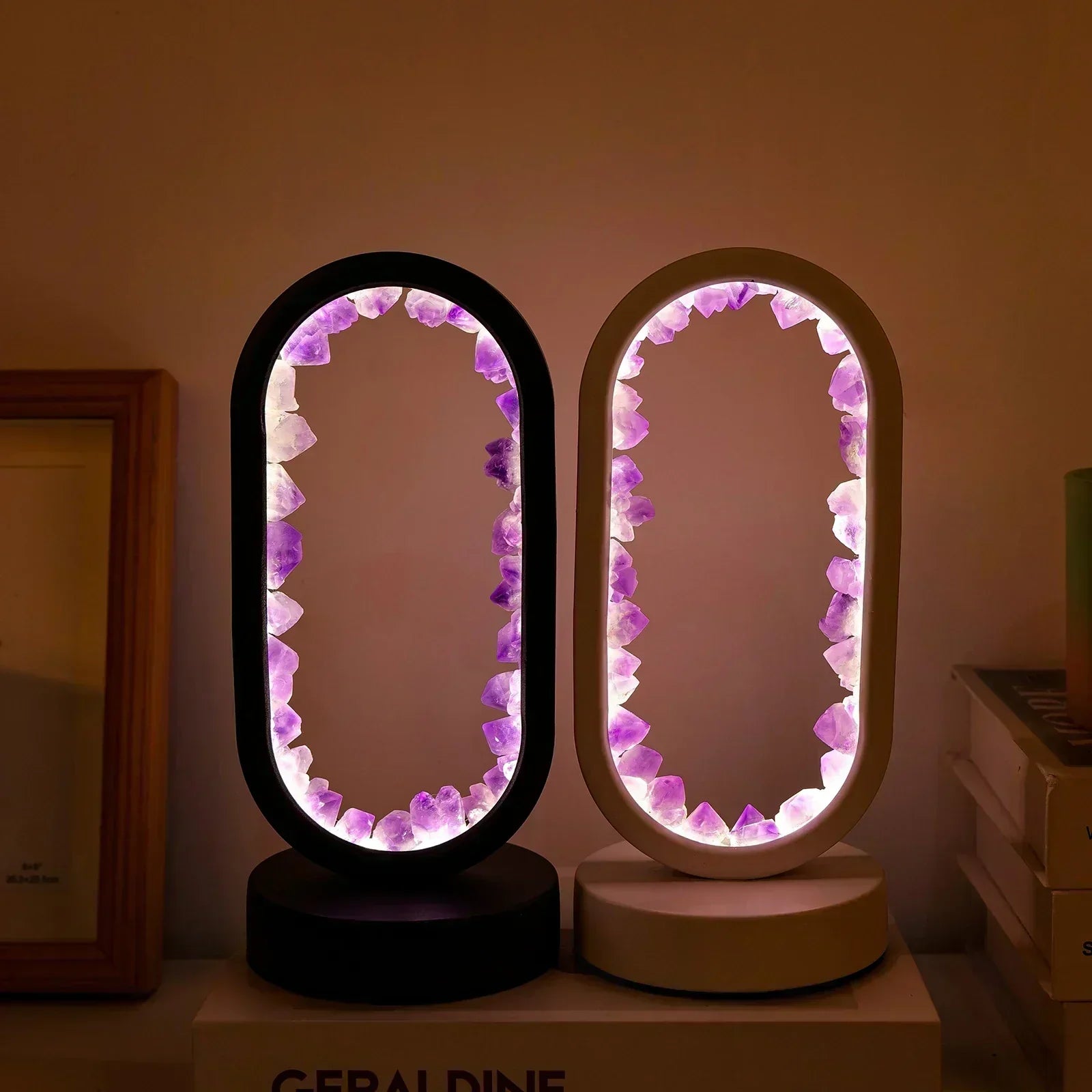 Junips | Table lamp with crystal ambient light design