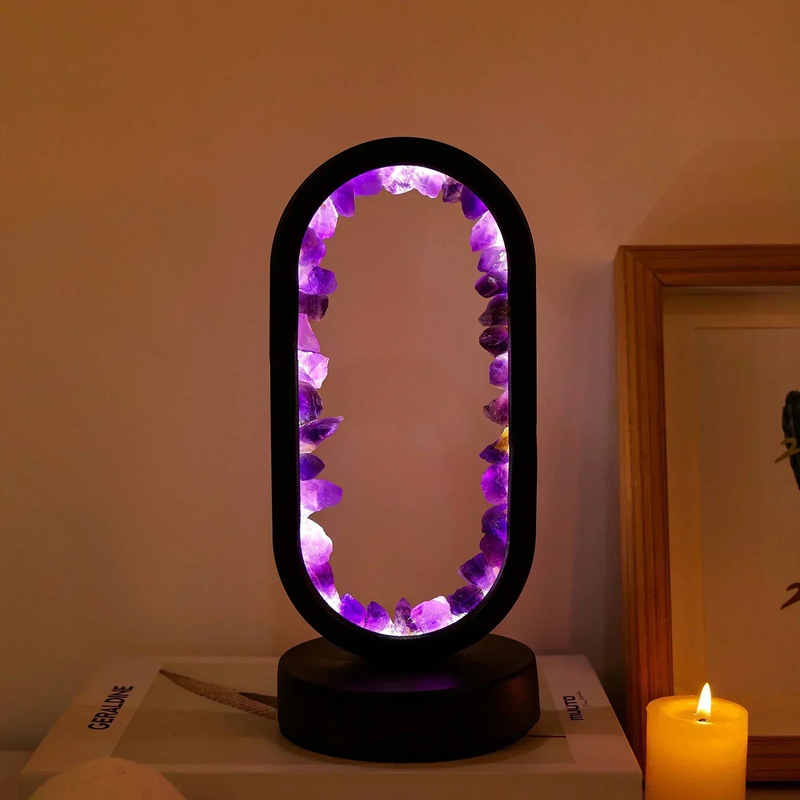 Junips | Table lamp with crystal ambient light design