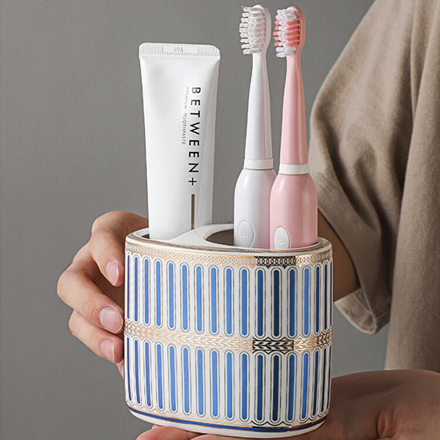 Junips | Luxurious Art Deco Bathroom Accessory Holder