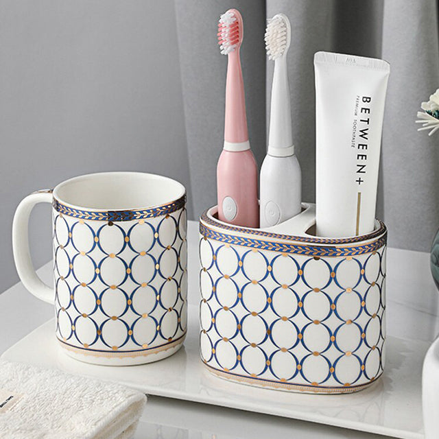 Junips | Luxurious Art Deco Bathroom Accessory Holder