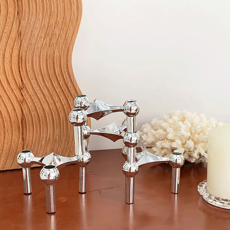 Junips | Art Metal Candle Holder