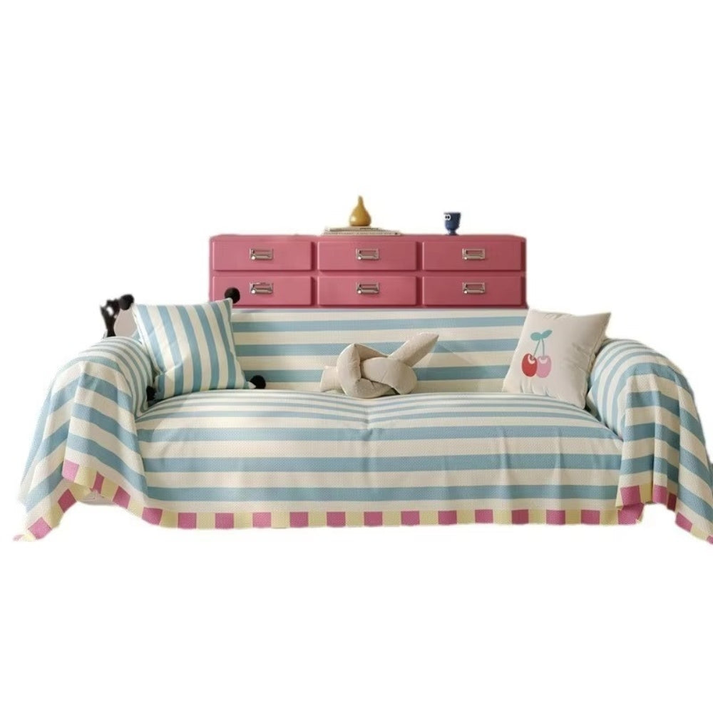 Junips | Atelier Pastel Striped Sofa Cover