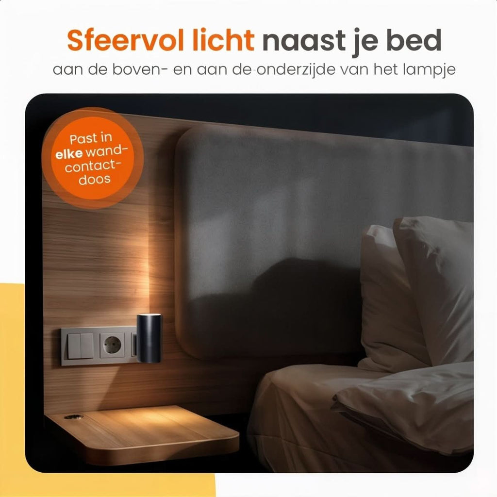 Junips | Dimmable LED night light with day/night sensor for pleasant room lighting
