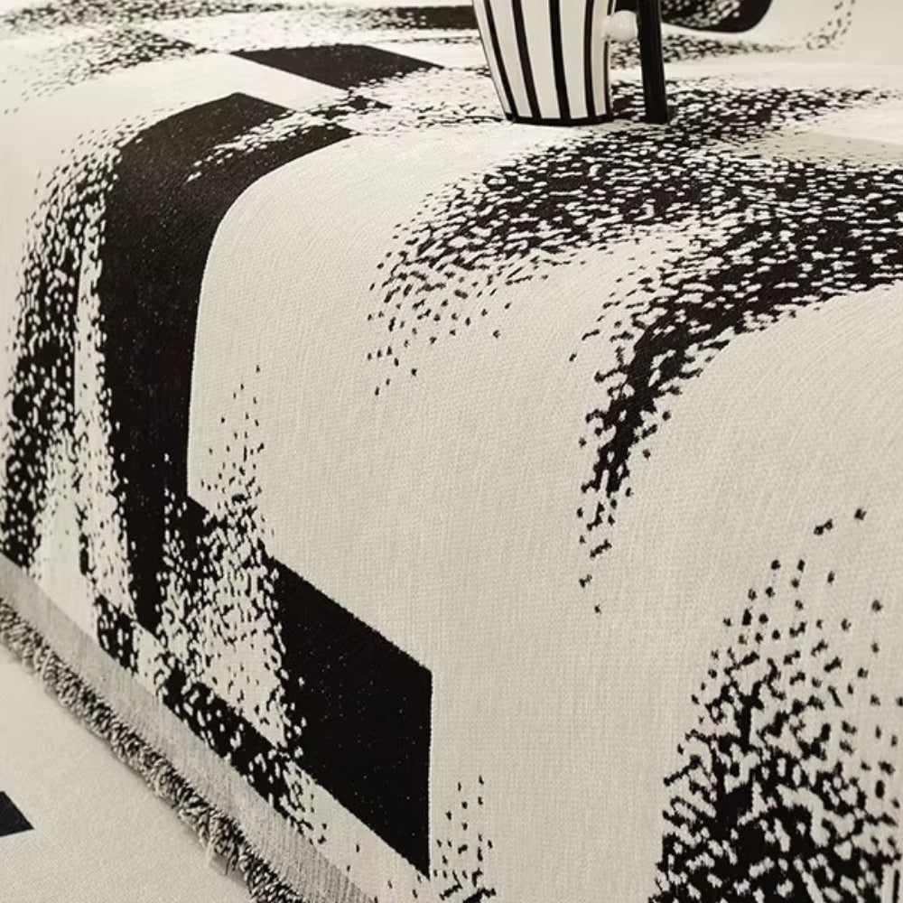Junips | Avant-Garde Abstract Chenille Sofa Cover